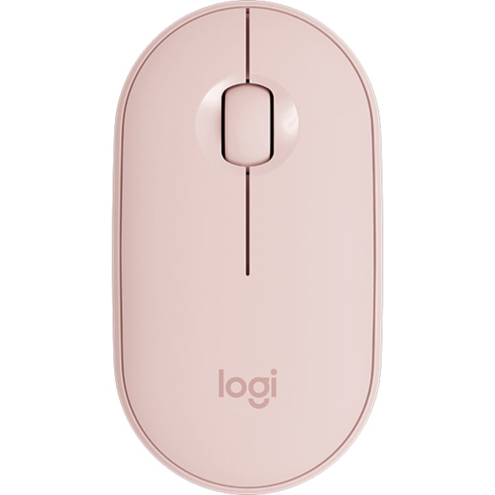 Безжична мишка Logitech Pebble M350, Розова