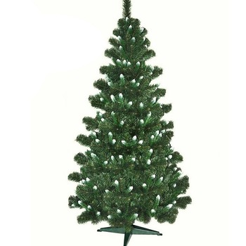 Brad de Craciun Artificial Canadian cu Ramuri Ninse 180 cm si Suport Cadou Brad de Craciun Artificial Canadian cu Ramuri Ninse 180 cm si Suport Cadou