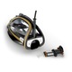 Fier de calcat Tefal Ultimate Pure FV9865, 3000 W, 250 g/ min, 350 ml, oprire automata, negru/ auriu