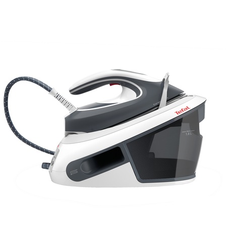 Statie de calcat Tefal Express AirGlide SV8020E1, 2800 W, 6.6 bar, 450 g/min, 1.8 L, Gri/Alb
