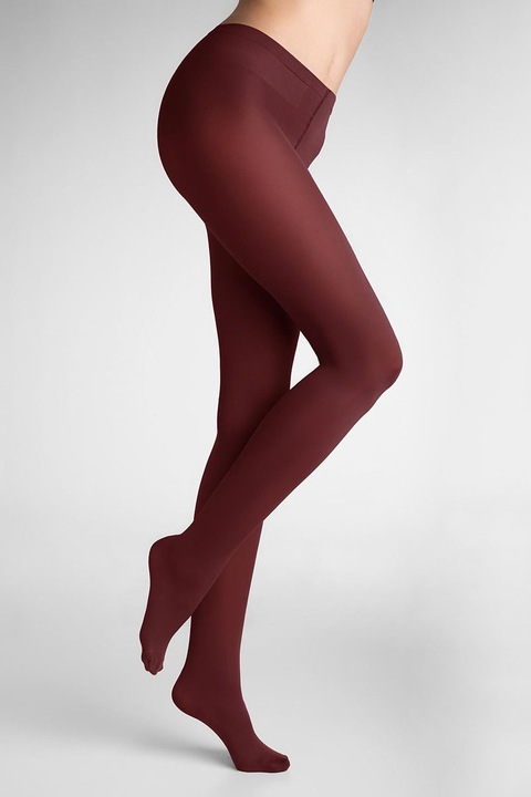 Colanti din microfibra Marilyn DEN, visiniusafzxg, Visiniu