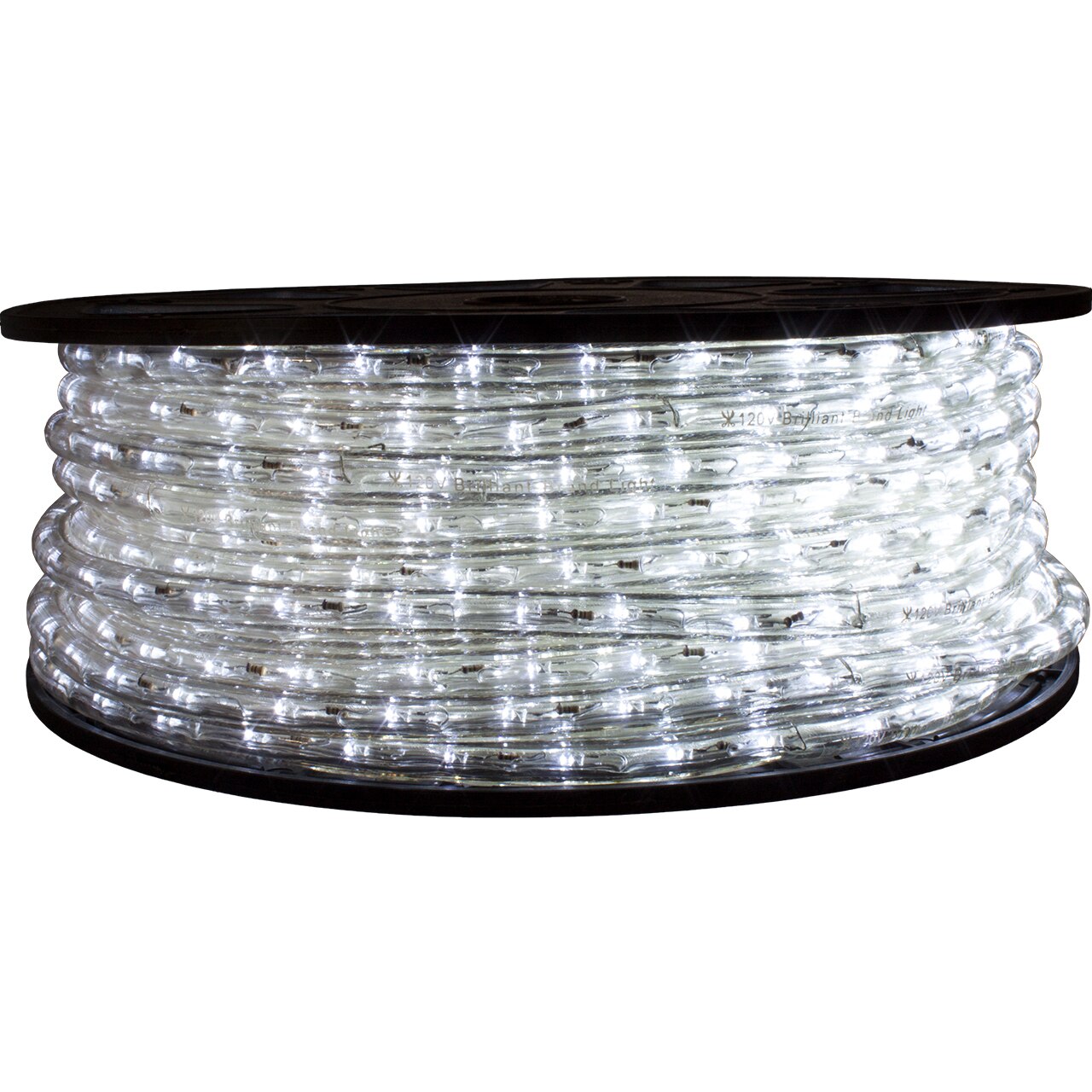 Furtun Luminos Flippy Rola 100 m 3 Fire 18 LED-uri/ m liniar, Alb Rece + Transformator Furtun 100 m 3 Fire