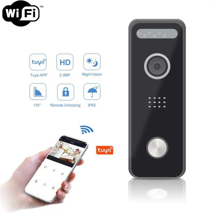 Безжична Wi-Fi/LAN/POE IP камера видеодомофон Homeinpocket AWV02P