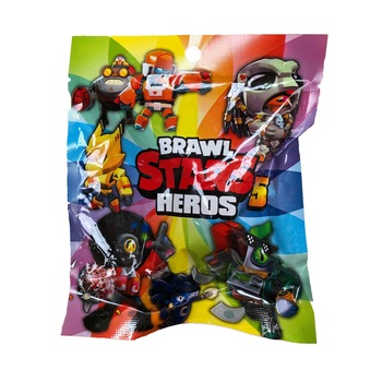 Figurina cu Cartonase Surpriza Brawl Stars 5 2019 Figurina cu Cartonase Surpriza Brawl Stars 5 2019
