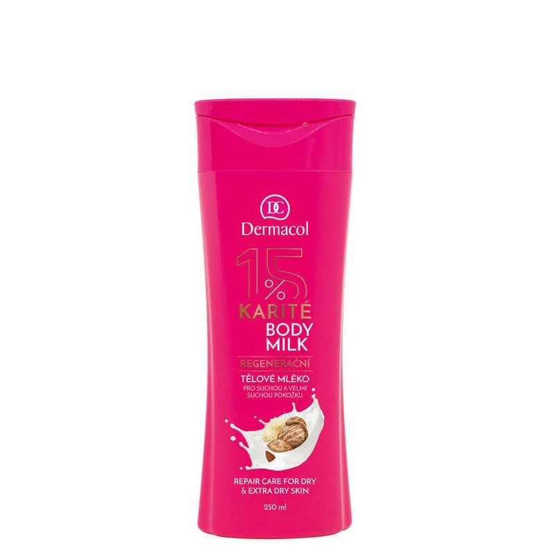 Lapte pentru corp Dermacol, Karite Body Milk, 250 ml