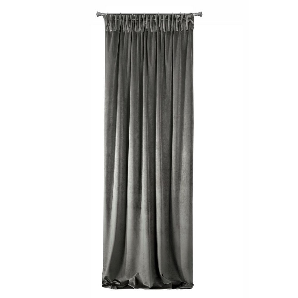 Perdea decorativa cu banda, VILLA 140x270 cm, Eurofirany, Grafit