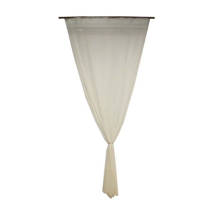 Perdea Velaria in bordura brodata, 125X262 cm