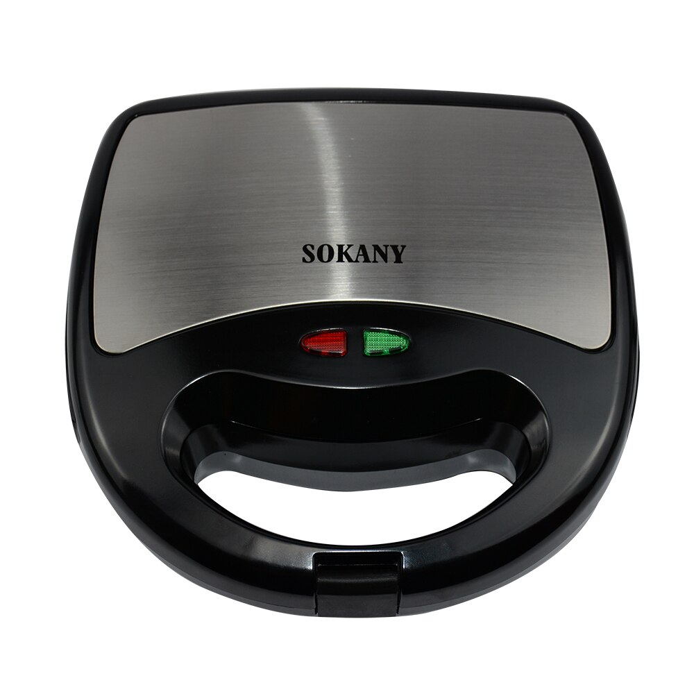 Sandwich Maker , Incalzire Rapida , Putere 750 W , High Quality , Indicator LED , Negru