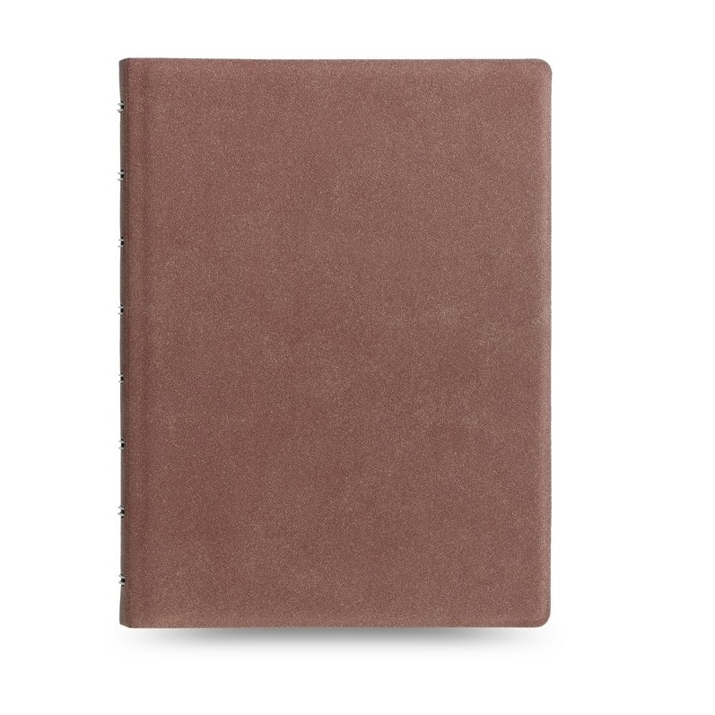 Agenda A5 nedatata cu spirala si rezerve FILOFAX Notebook Architexture, Terracotta