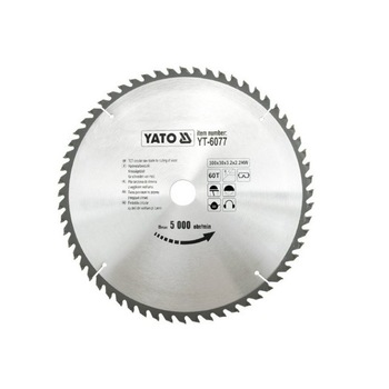 Panza fierastrau circular pt lemn 300X60X30 Yato YT-6077 Panza fierastrau circular pt lemn 300X60X30 Yato YT-6077