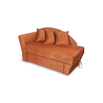 Canapea pat 1 persoana Camelia, Mobila Domnel, Extensibil si lada de depozitare, 150 x 80 cm, maro Lisa 17, DR Canapea pat 1 persoana Camelia, Mobila Domnel, Extensibil si lada de depozitare, 150 x 80 cm, maro Lisa 17, DR