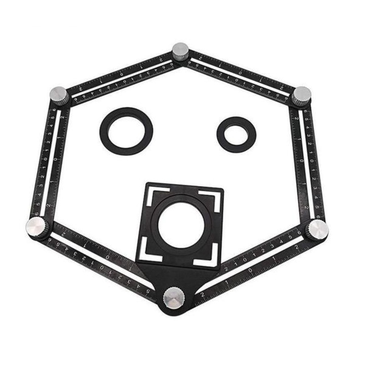 Sablon pentru unghiuri si orificii, Mestesugaretul