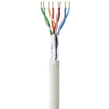 Cablu de retea Techly, F / UTP 4x2 Cat6, 100% cupru, 100m, Gri Cablu de retea Techly, F / UTP 4x2 Cat6, 100% cupru, 100m, Gri