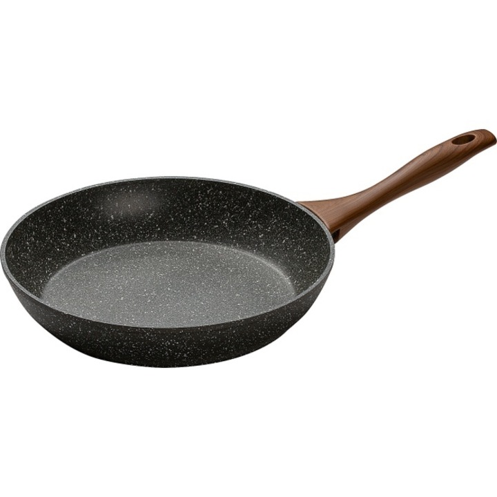 Tigaie stantata, Brio Mocca Marble, 24 cm