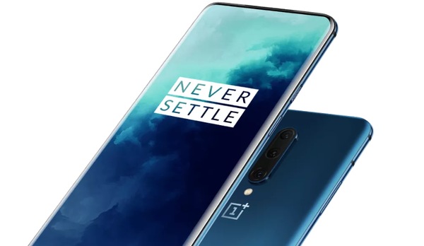 Telefon mobil OnePlus 7T Pro, Dual SIM, 256GB, 8GB RAM, Haze Blue