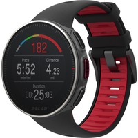Ceas Smartwatch Polar Vantage V Titan, HR, Black/Red
