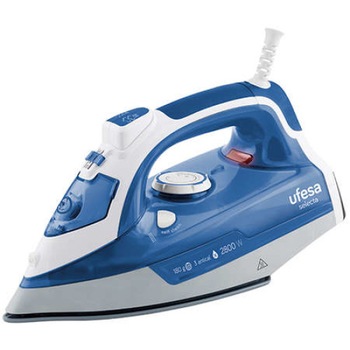Fier de calcat Ufesa PV3280 Selecta 330 ml 2800W Alb / Albastru Fier de calcat Ufesa PV3280 Selecta 330 ml 2800W Alb / Albastru