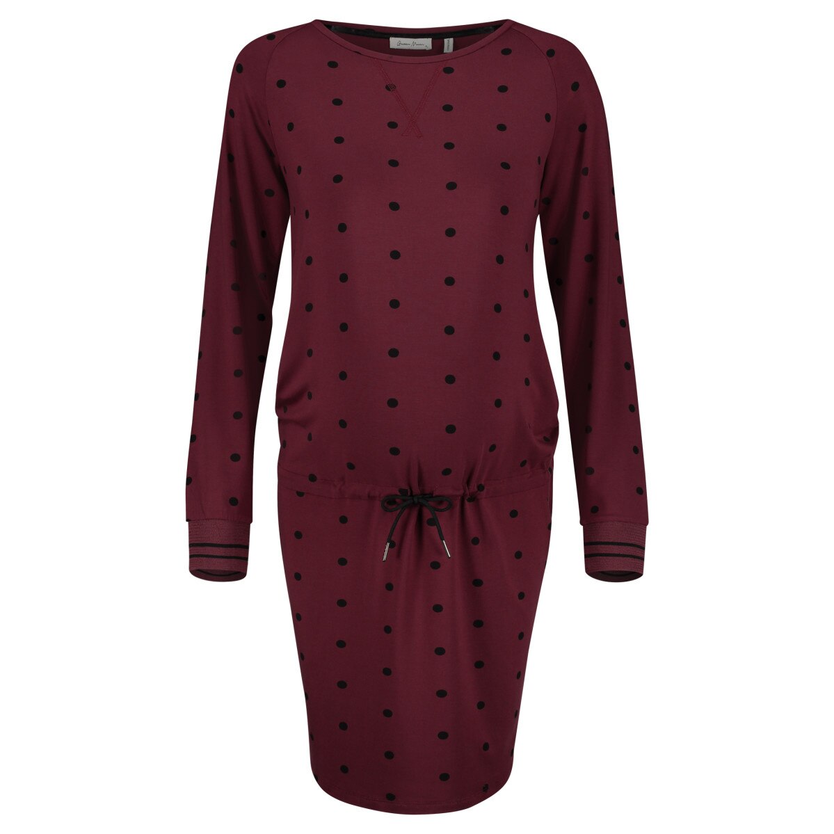 Rochie gravide, Queen Mum, cu buline , visinie, XS EU