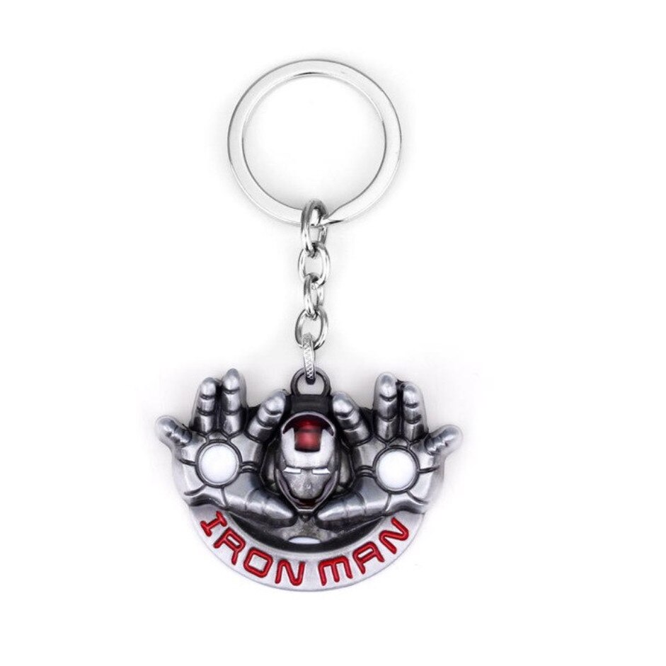 Breloc Ultimate of Ironman, Colectia Marvel, argintiu