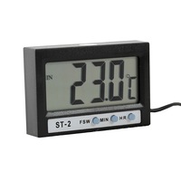 termometru digital pentru exterior  functie temperatura interioara premium quality  negru imagen 53_0_
0