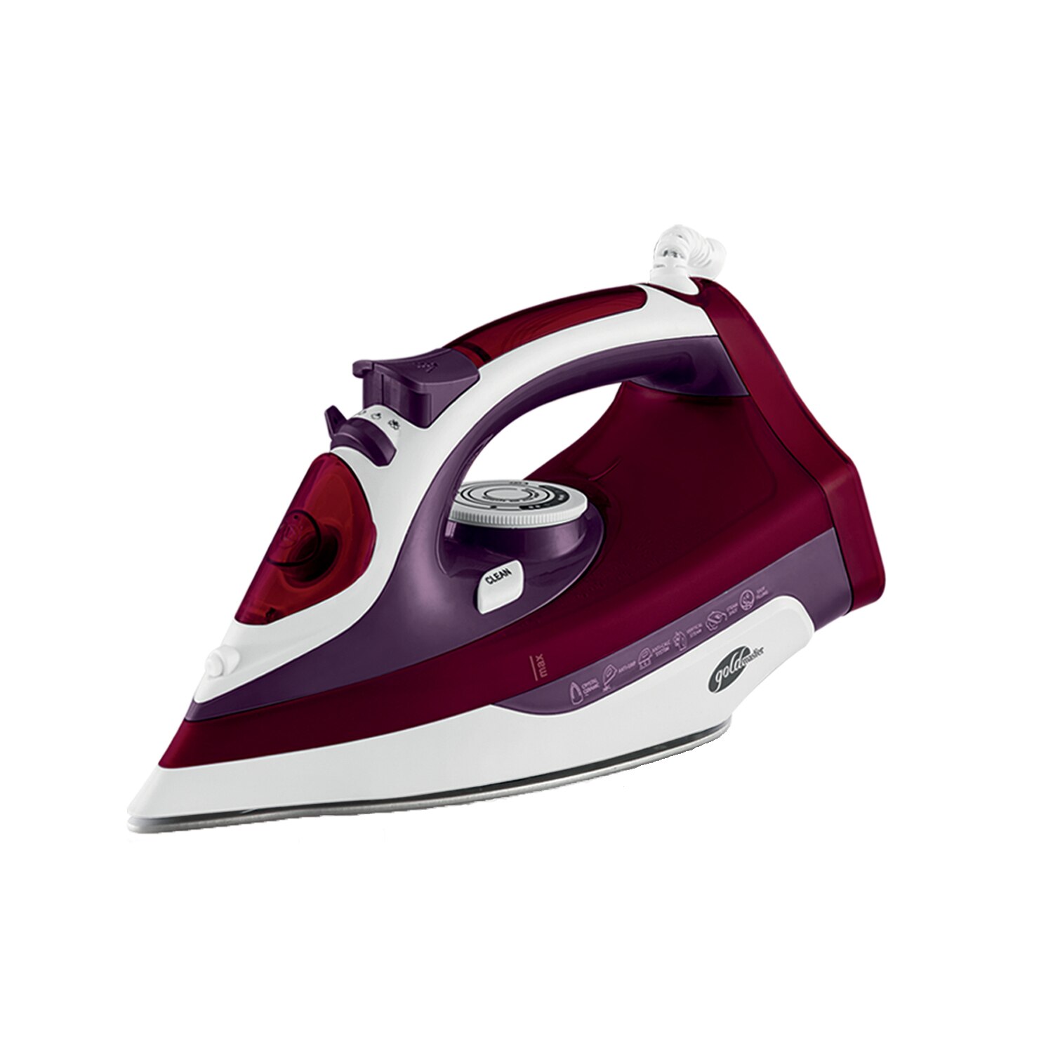 Fier de calcat, Maxipress, Rosu, GM-7613K