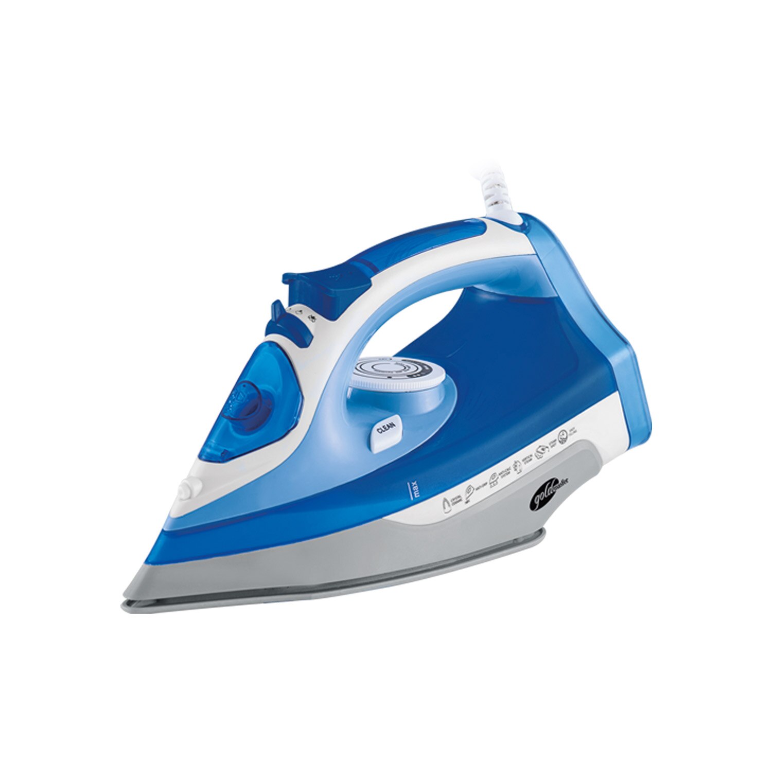 Fier de calcat, Maxipress, Albastru, GM-7613M