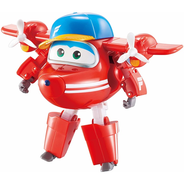 Avion transformabil FLIP 12 cm SUPER WINGS
