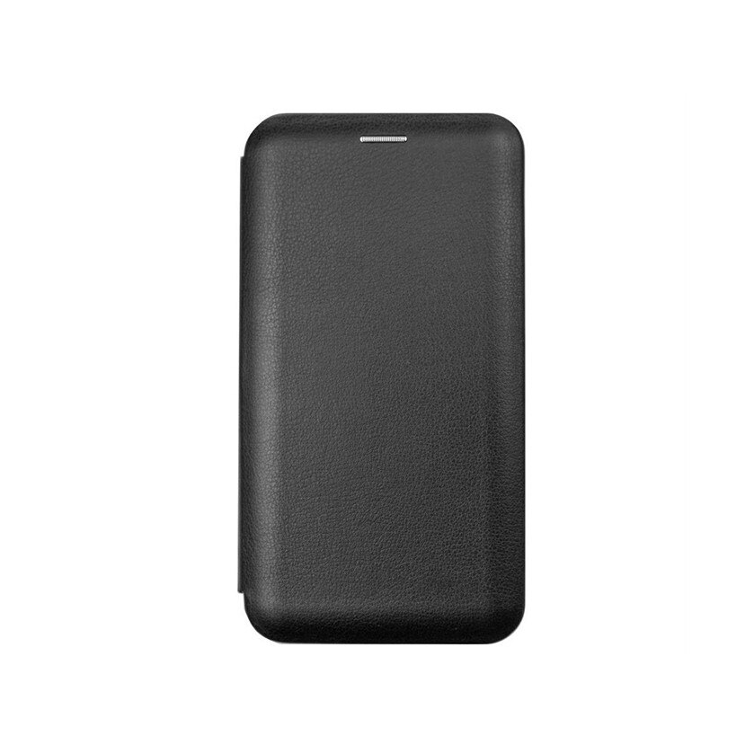 Husa de protectie pentru Samsung Galaxy A70, Elegance, Piele ecologica, Negru