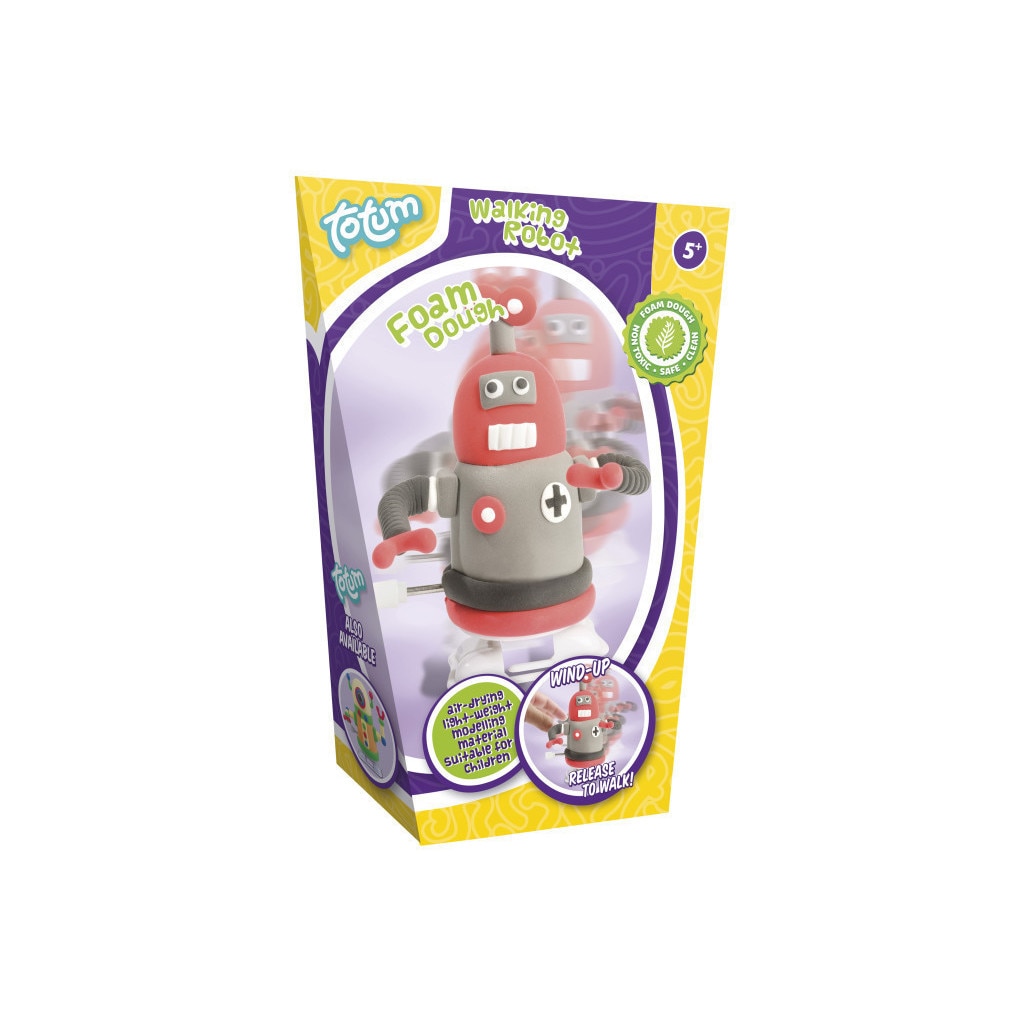 Seturi de artizanat Robot in rosu - Totum