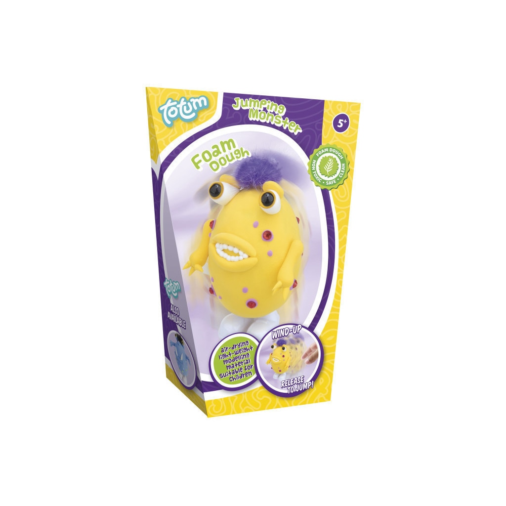 Seturi de artizanat Monstru galben - Totum