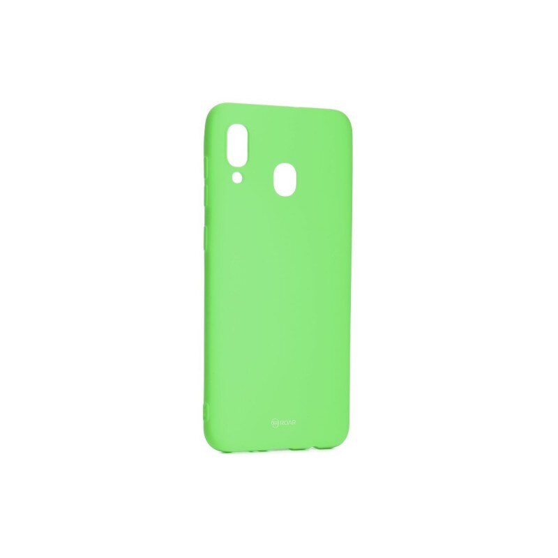 Husa Spate Roar Jelly Case Samsung A20 Verde