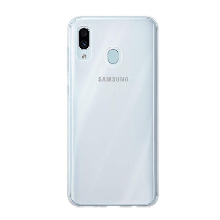 Husa compatibila cu SAMSUNG Galaxy A20 - Ultra Slim (Transparent)
