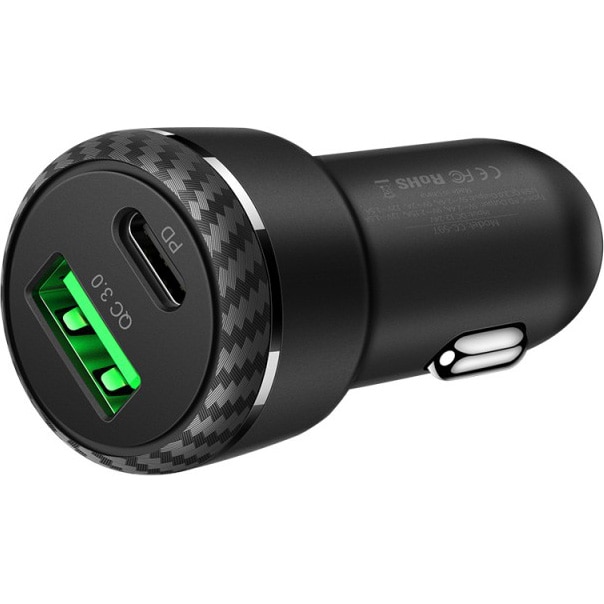Incarcator auto Mcdodo, Quick Charge, Type-C, 36W, Black