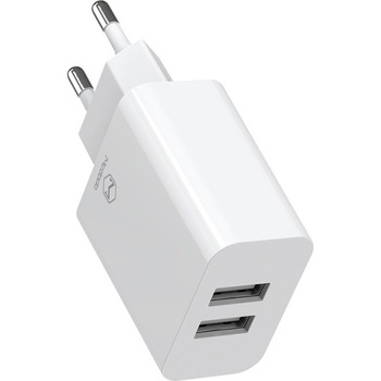 Incarcator Retea Mcdodo Dual USB, Type-C, 1m, White Incarcator Retea Mcdodo Dual USB, Type-C, 1m, White