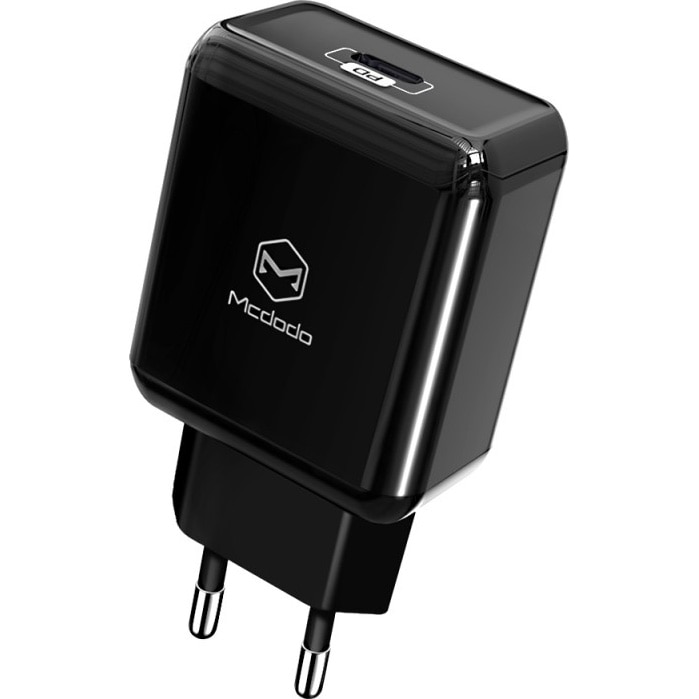 Incarcator Retea Mcdodo, Quick Charge, Type-C, Black