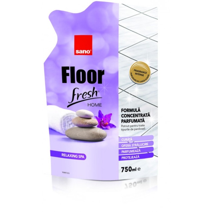 Detergent pardoseli Sano Floor Fresh Home Relaxing Spa 750 ml - rezerva