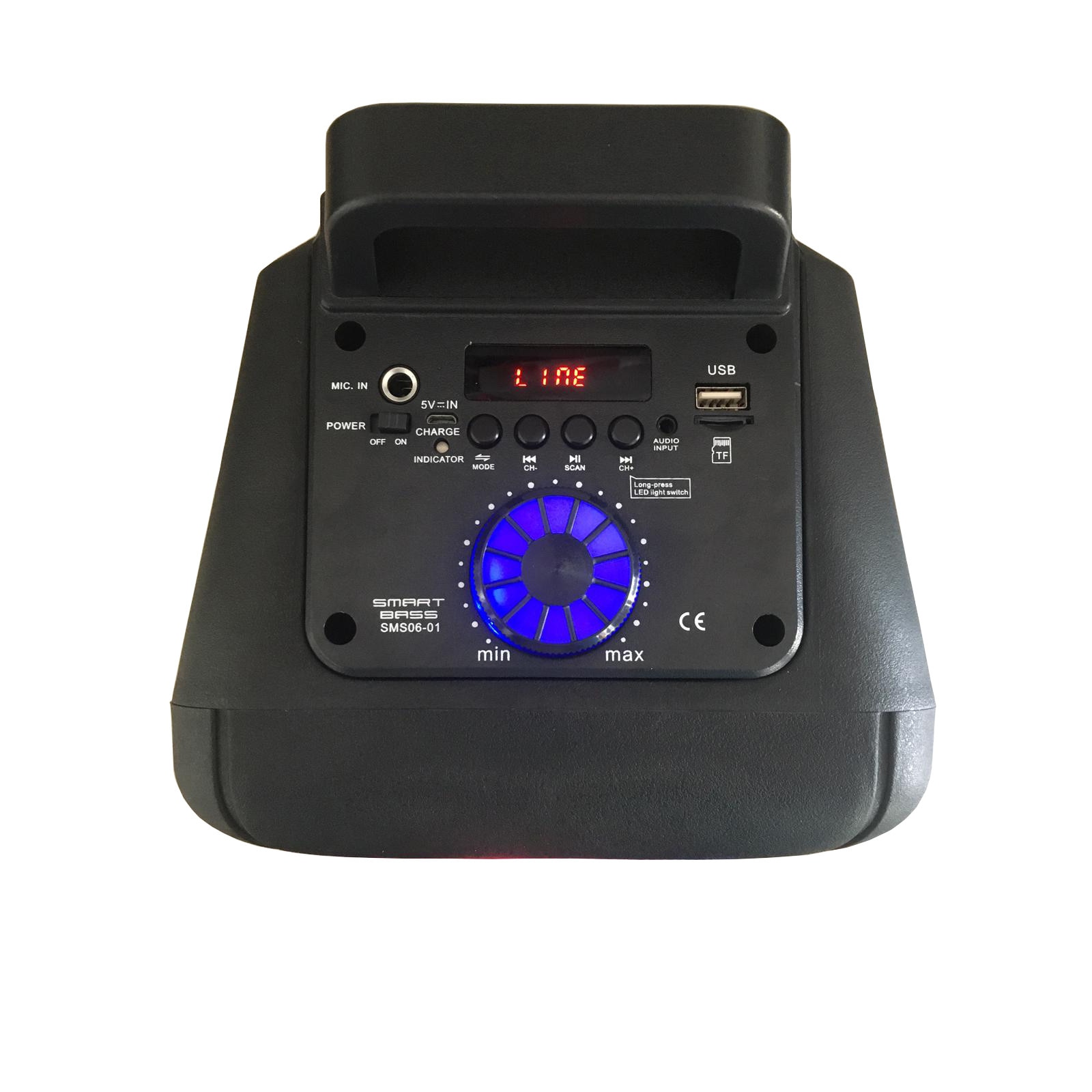 Boxa Profesionala Portabila, Putere 150 W, Display LED, Microfon Inclus ...