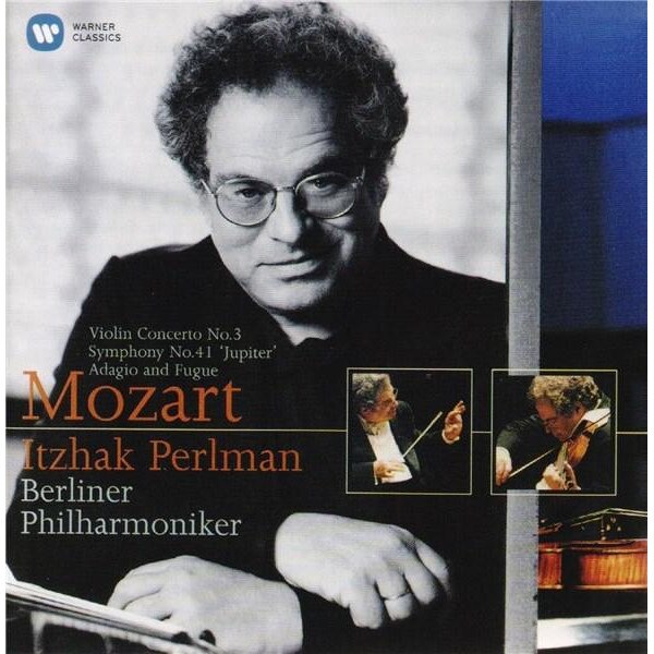 Itzhak PerlmanWolfgang Amadeus Mozart - Mozart: Violin Concerto No. 3 & Symphony No. 41 'Jupiter' - CD