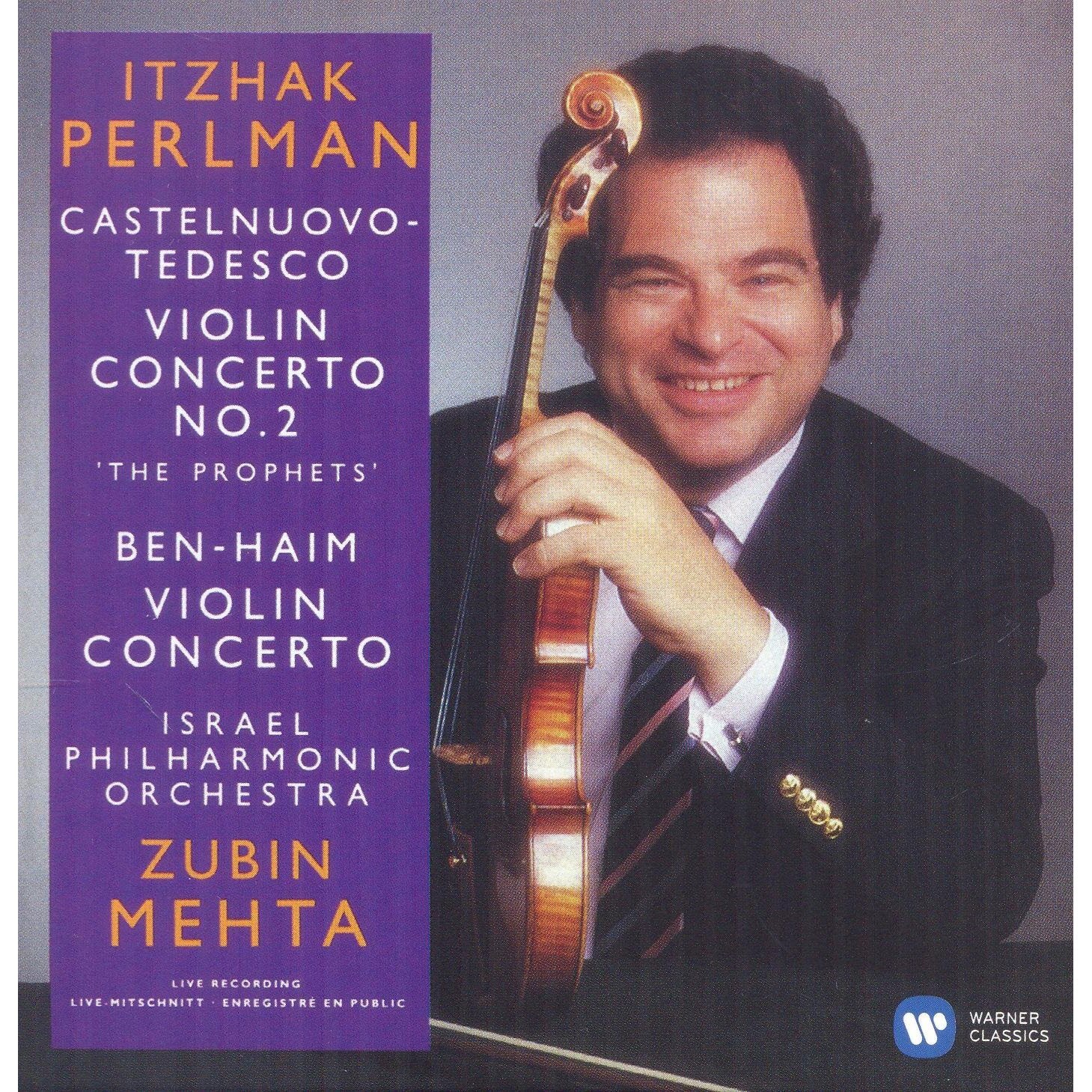 Itzhak Perlman - Castelnuovo-Tedesco & Ben-Haim: Violin Concertos - CD