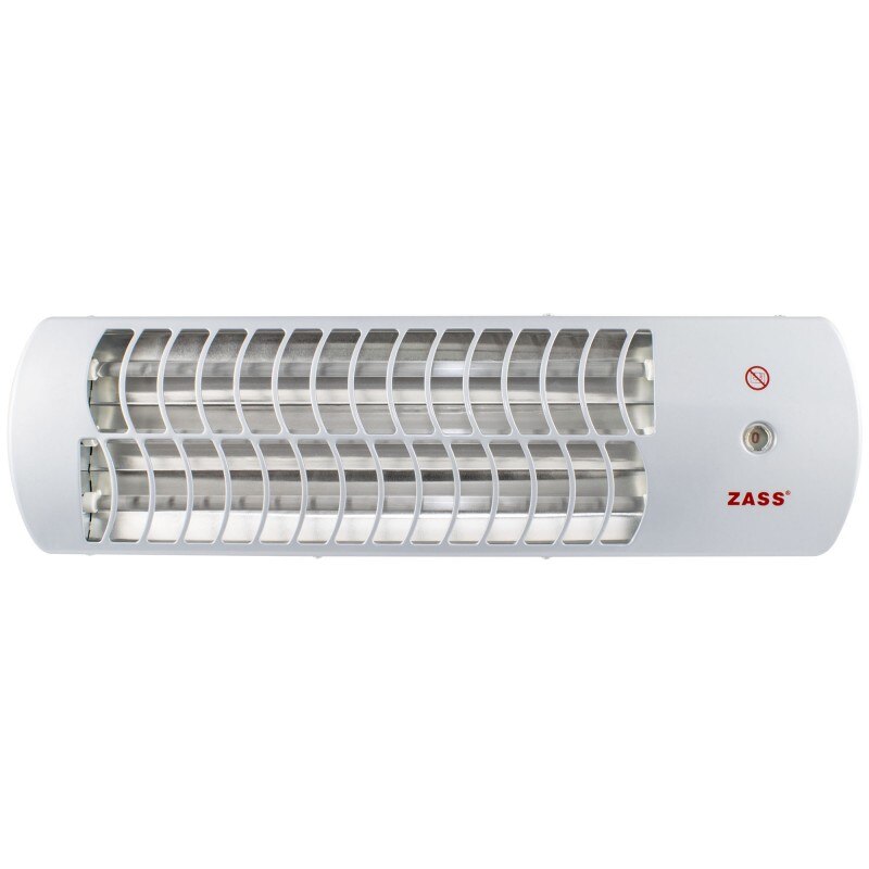 Radiator de perete Zass, 1500 W max, 3 trepte incalzire, unghi inclinare reglabil