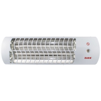 Radiator de perete Zass, 1500 W max, 3 trepte incalzire, unghi inclinare reglabil Radiator de perete Zass, 1500 W max, 3 trepte incalzire, unghi inclinare reglabil