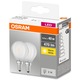 Osram Base matt üveg búra, 4W, 470lm, 2700K, E14 LED kisgömb izzó 2 db