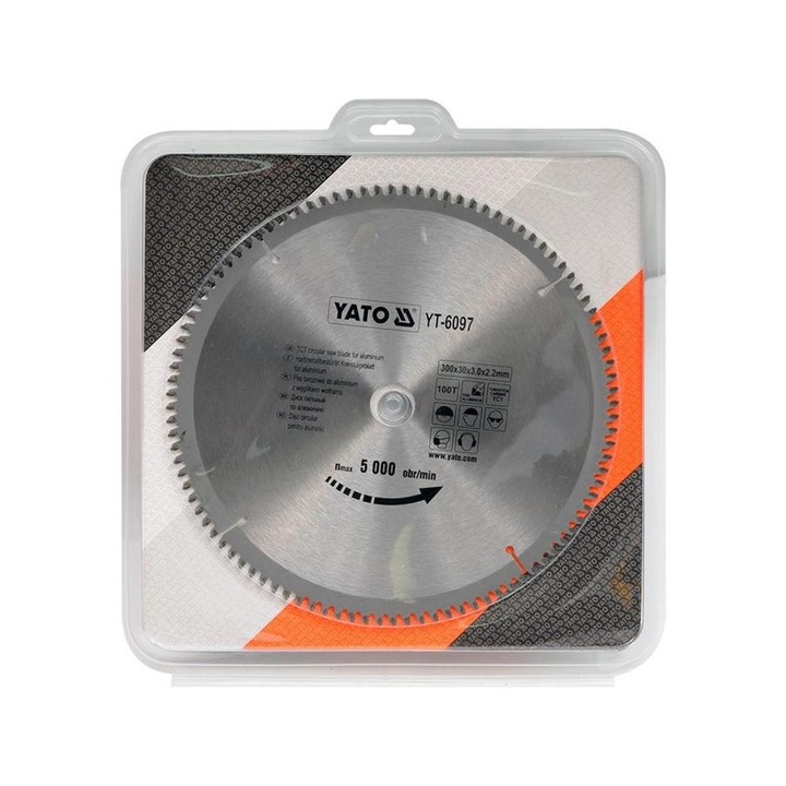 Yato körfűrészlap alumíniumhoz 300 x 30 x 2.2 mm 100 T