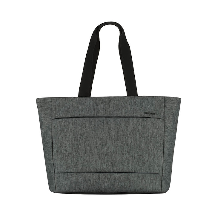 Incase City Market Tote - елегантна чанта за MacBook Pro 15 и лаптопи до 15 инча (тъмносив)