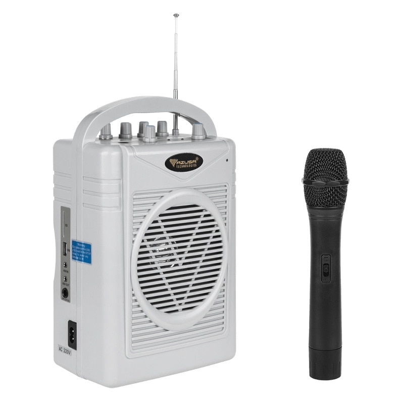Microfon + boxa amplificator, 8 ohm, putere max 50W