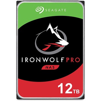 Hard disk Seagate IronWolf Pro, 12TB, 7200RPM, SATA-III, 256MB Hard disk Seagate IronWolf Pro, 12TB, 7200RPM, SATA-III, 256MB