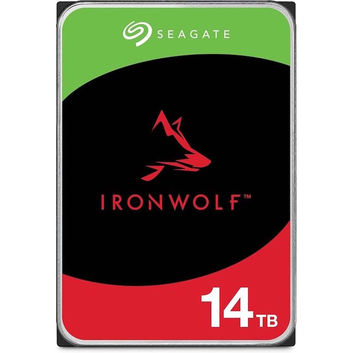 HDD Seagate IronWolf NAS, 14TB, 7200rpm, 256MB cache, SATA-III