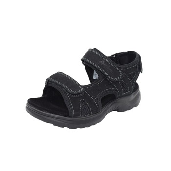 Sandale casual baieti American Club AT021, Negru Sandale casual baieti American Club AT021, Negru