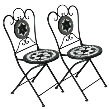 Set 2 scaune pliabile 45 cm pentru gradina, balcon, design deosebit, Ego-Oriental Set 2 scaune pliabile 45 cm pentru gradina, balcon, design deosebit, Ego-Oriental