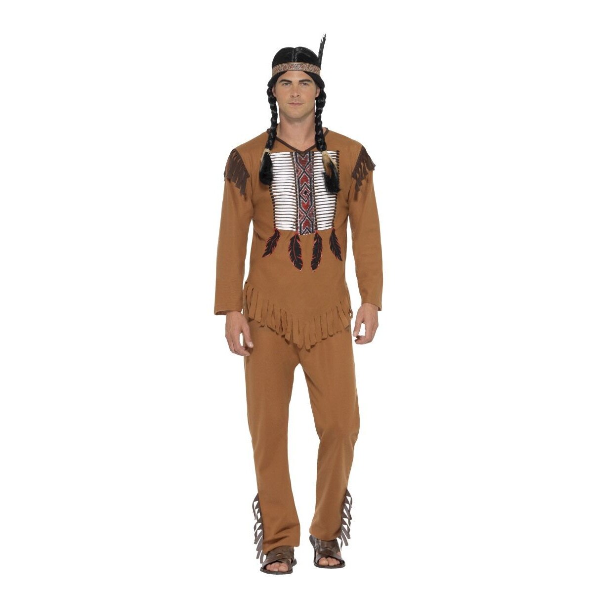 Costum Indian Nativ Barbati Adult - M Smiffys